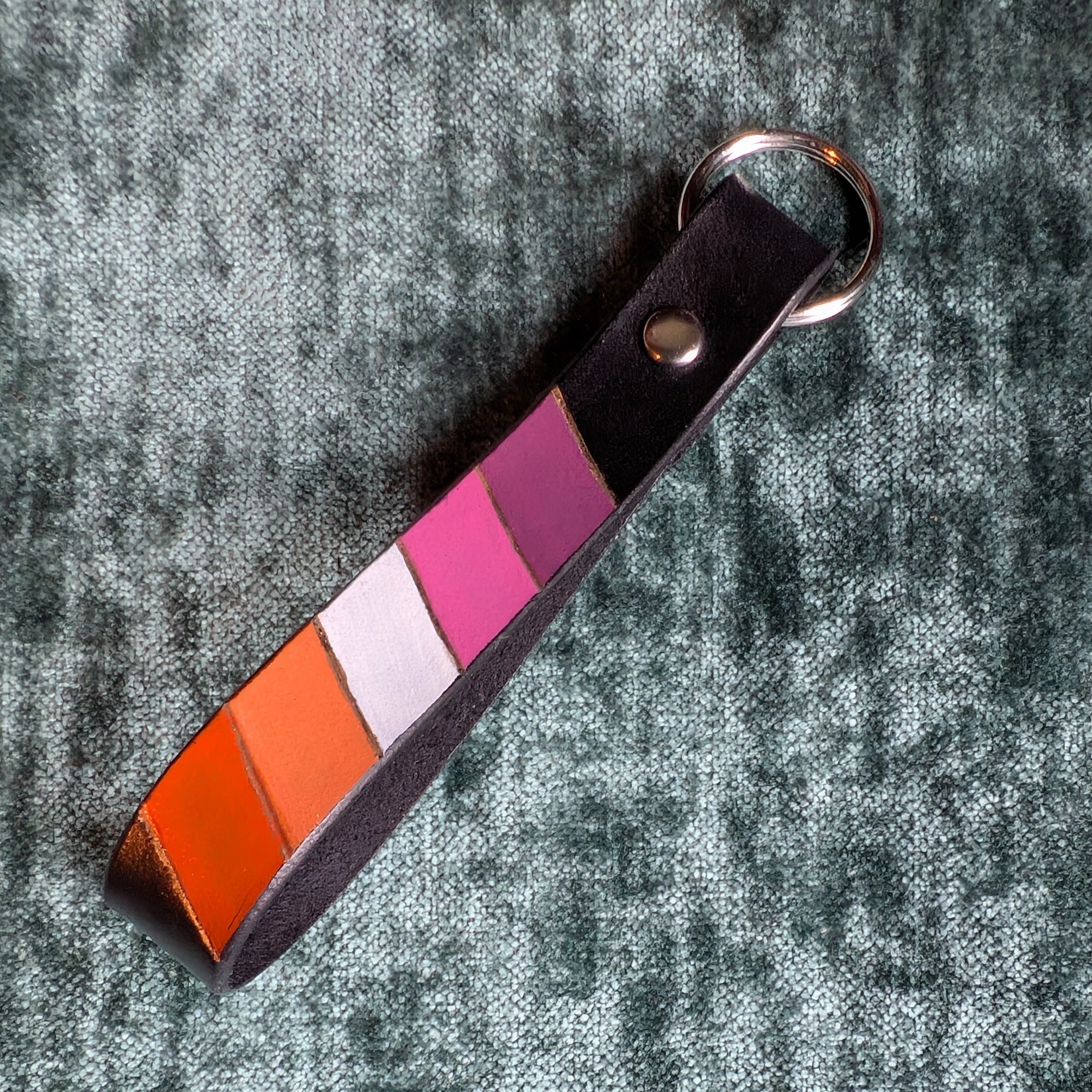Pride Flag Keychain