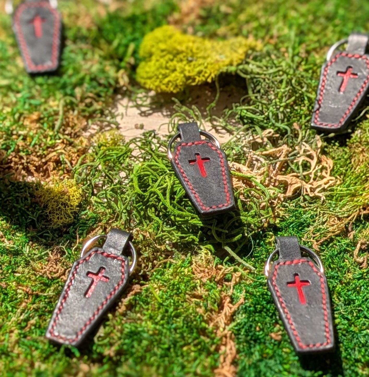 Coffin Keychain