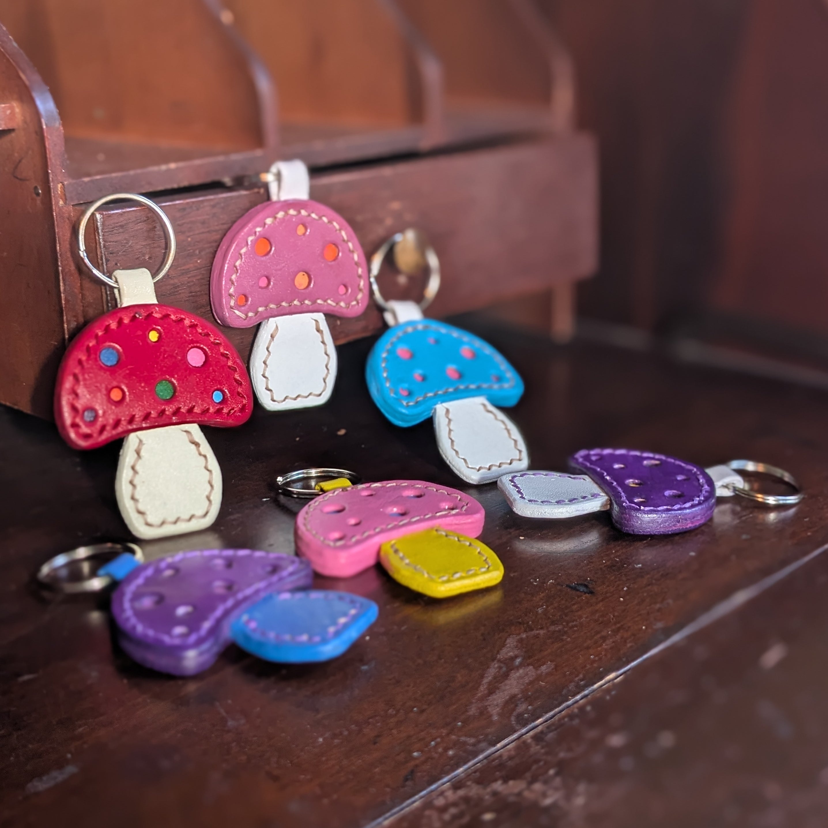 Mushroom Keychains *Pride Edition*