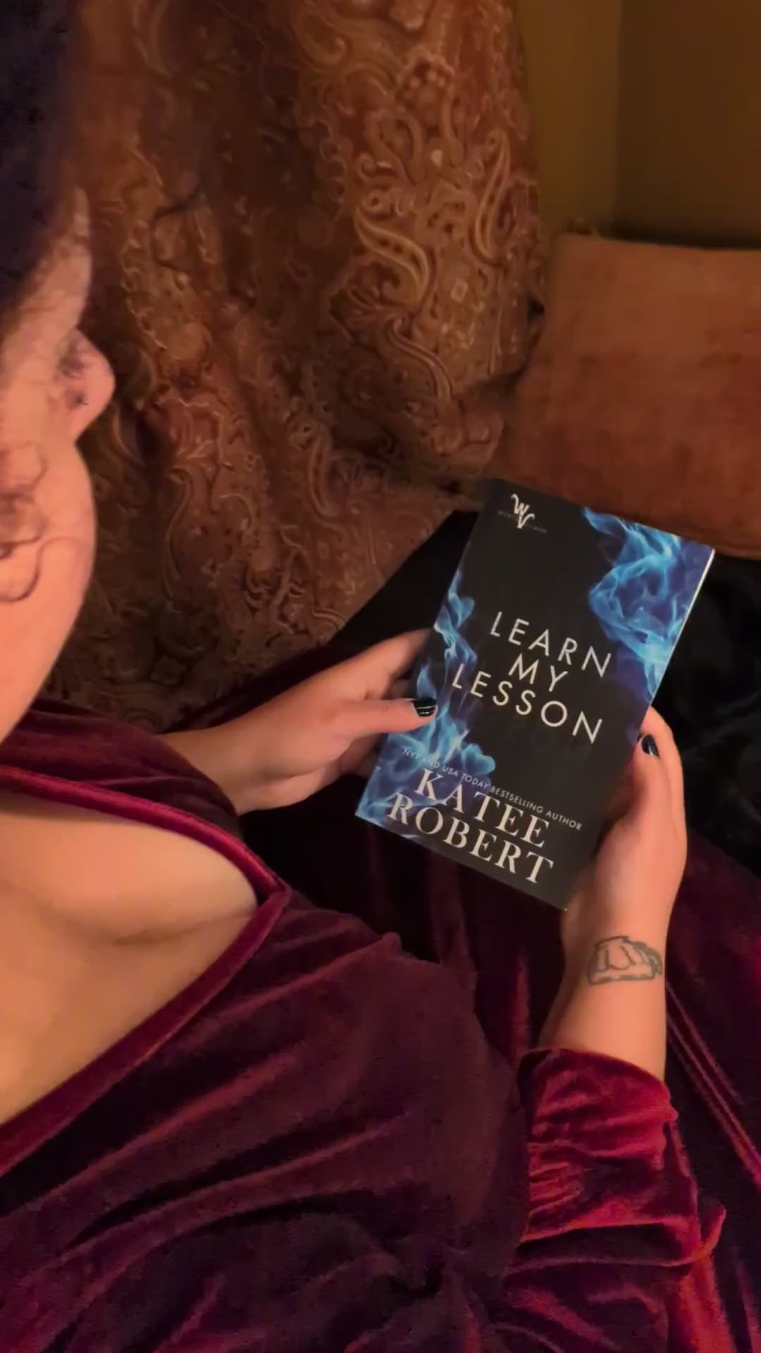 Spicy Reader's Bookmark